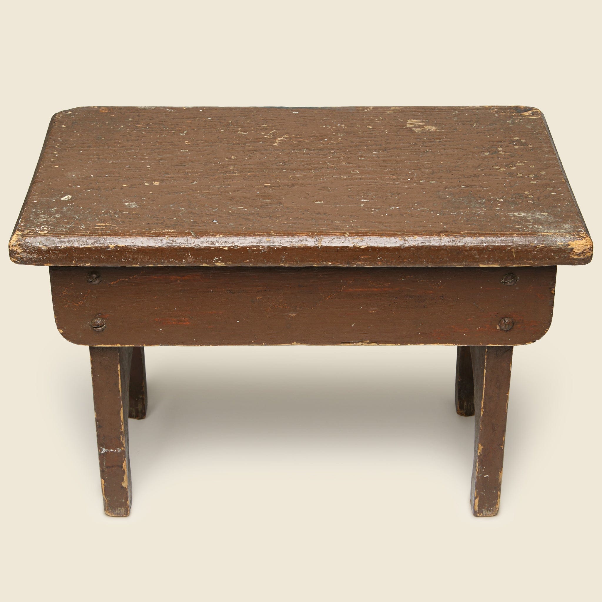 
                          Small Primitive Wooden Stool #3 - Vintage - STAG Provisions - One &amp; Done - Furniture
                        