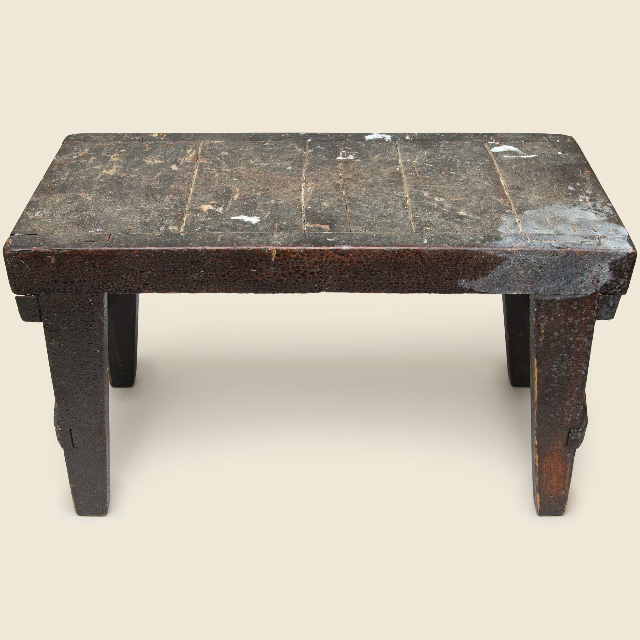 
                          Small Primitive Wooden Stool #4 - Vintage - STAG Provisions - One &amp; Done - Furniture
                        