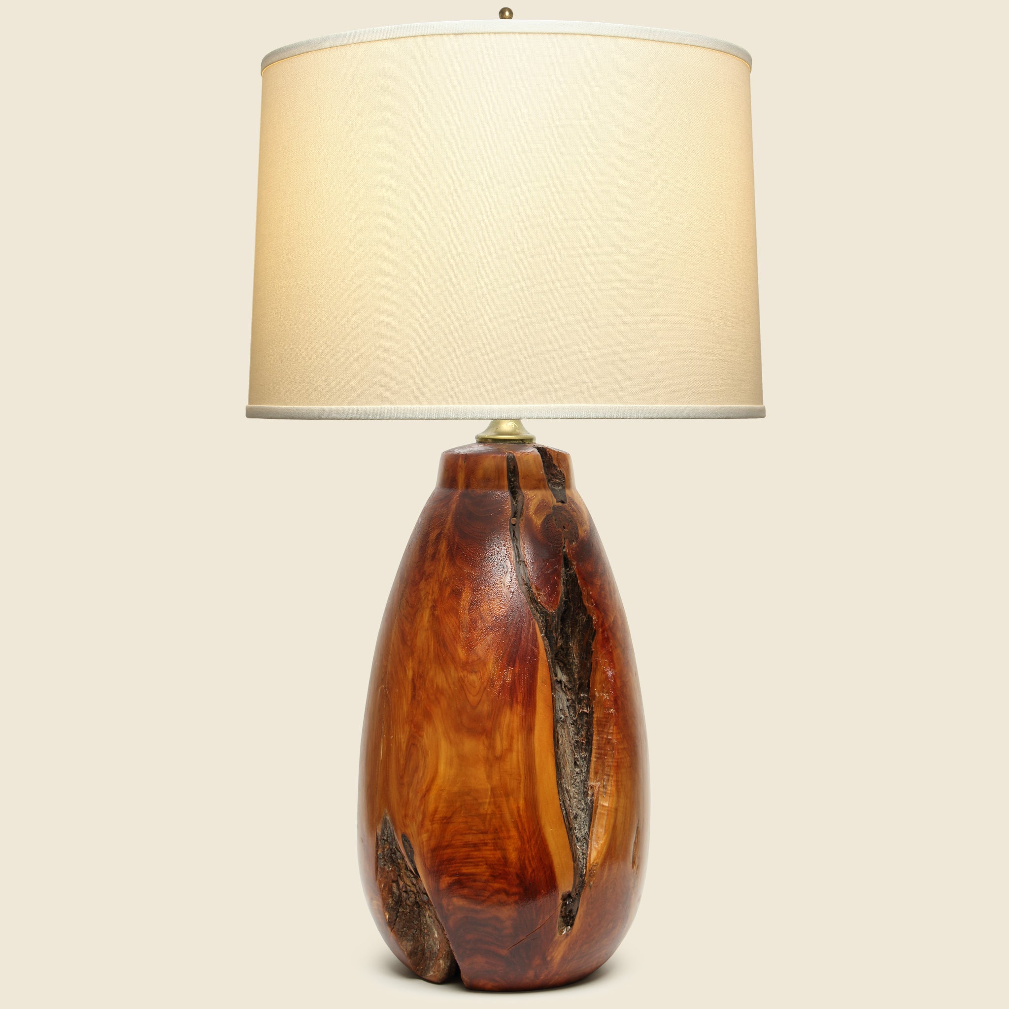 
                          Large Vintage Wood Lamp - Vintage - STAG Provisions - One &amp; Done - Furniture
                        