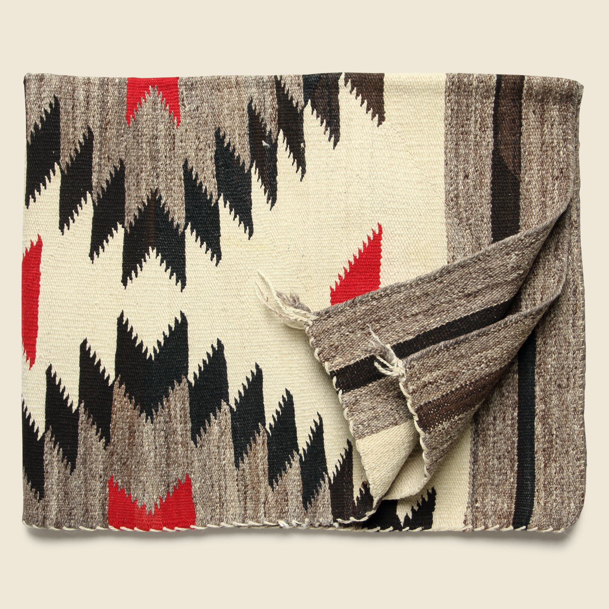 
                          1930s Diamond Navajo Woven Rug - Vintage - STAG Provisions - One &amp; Done - Blankets &amp; Textiles
                        