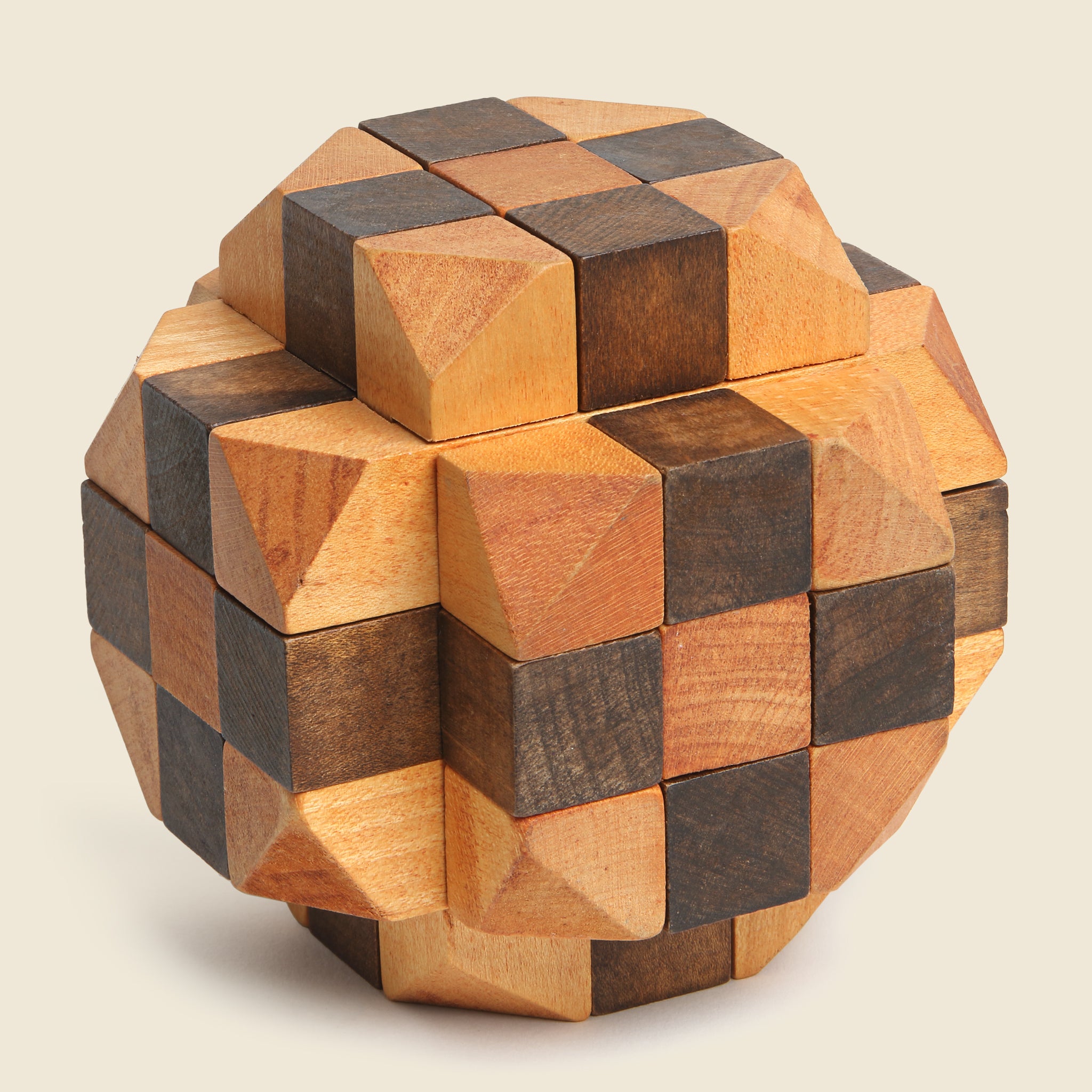 Pieced Wood Block Puzzle - Vintage - STAG Provisions - One & Done - Miscellaneous