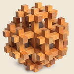 Pieced Wood Interlocking Puzzle - Vintage - STAG Provisions - One & Done - Miscellaneous
