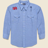 Vintage Embroidered Western Shirt - Vintage - STAG Provisions - One & Done - Miscellaneous