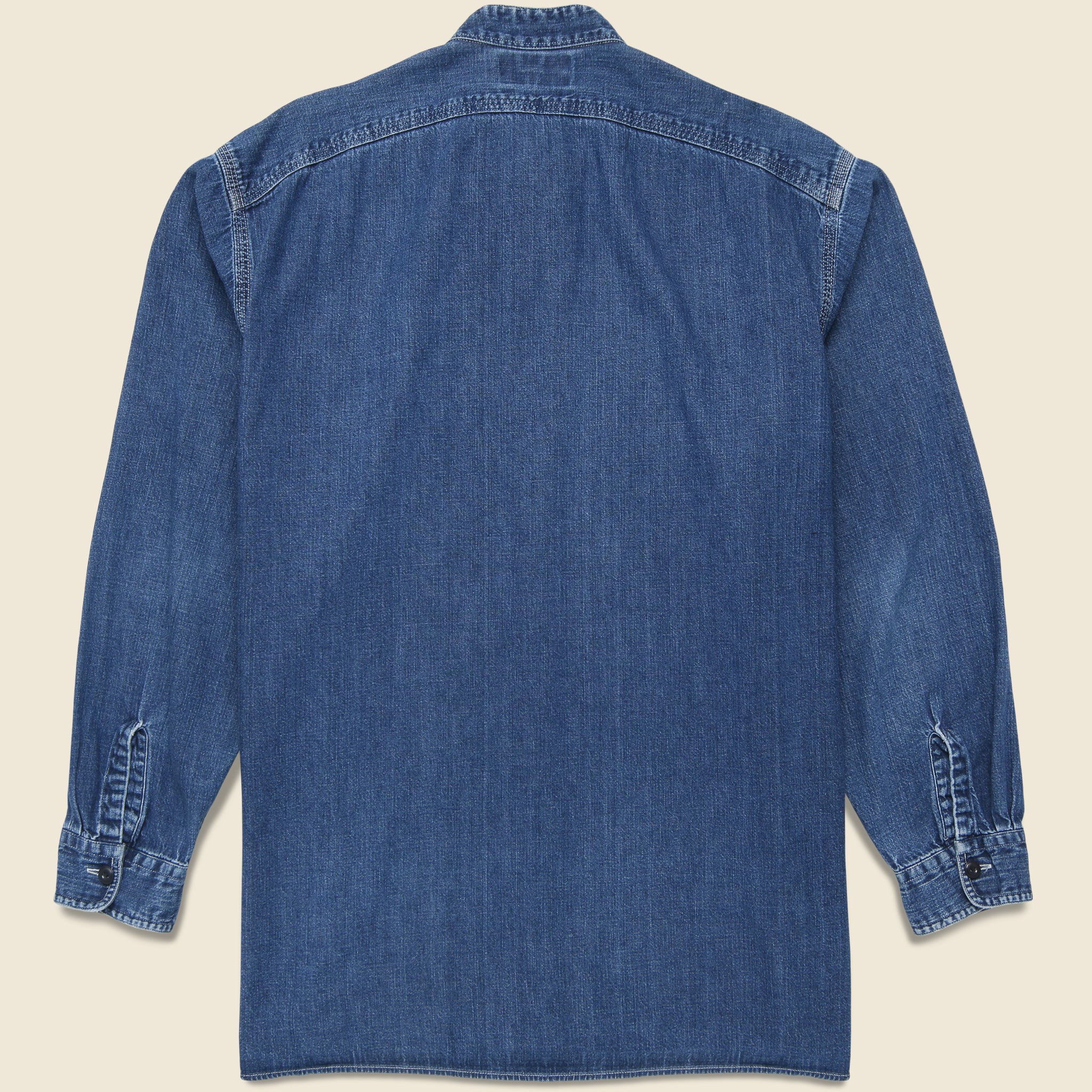 
                          Vintage RRL Band Collar Work Shirt - Vintage - STAG Provisions - One &amp; Done - Miscellaneous
                        