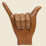 Wooden Shaka Hand Carving - Vintage - STAG Provisions - One & Done - Miscellaneous