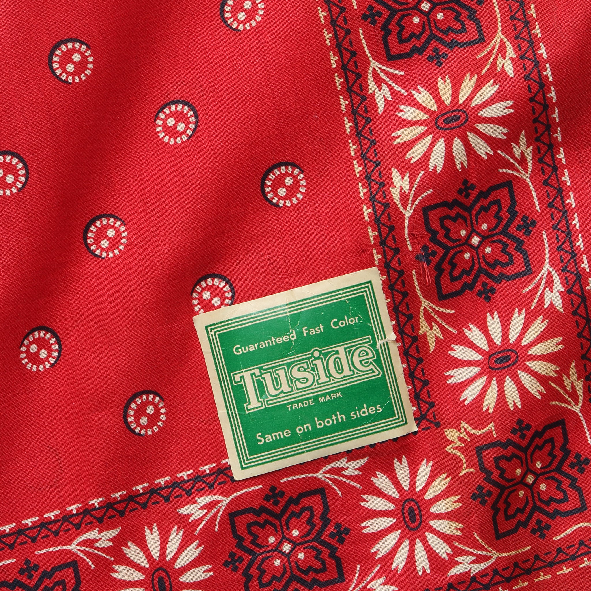 
                          Vintage Deadstock Tuside Bandana - Vintage - STAG Provisions - One &amp; Done - Accessories &amp; Jewelry
                        