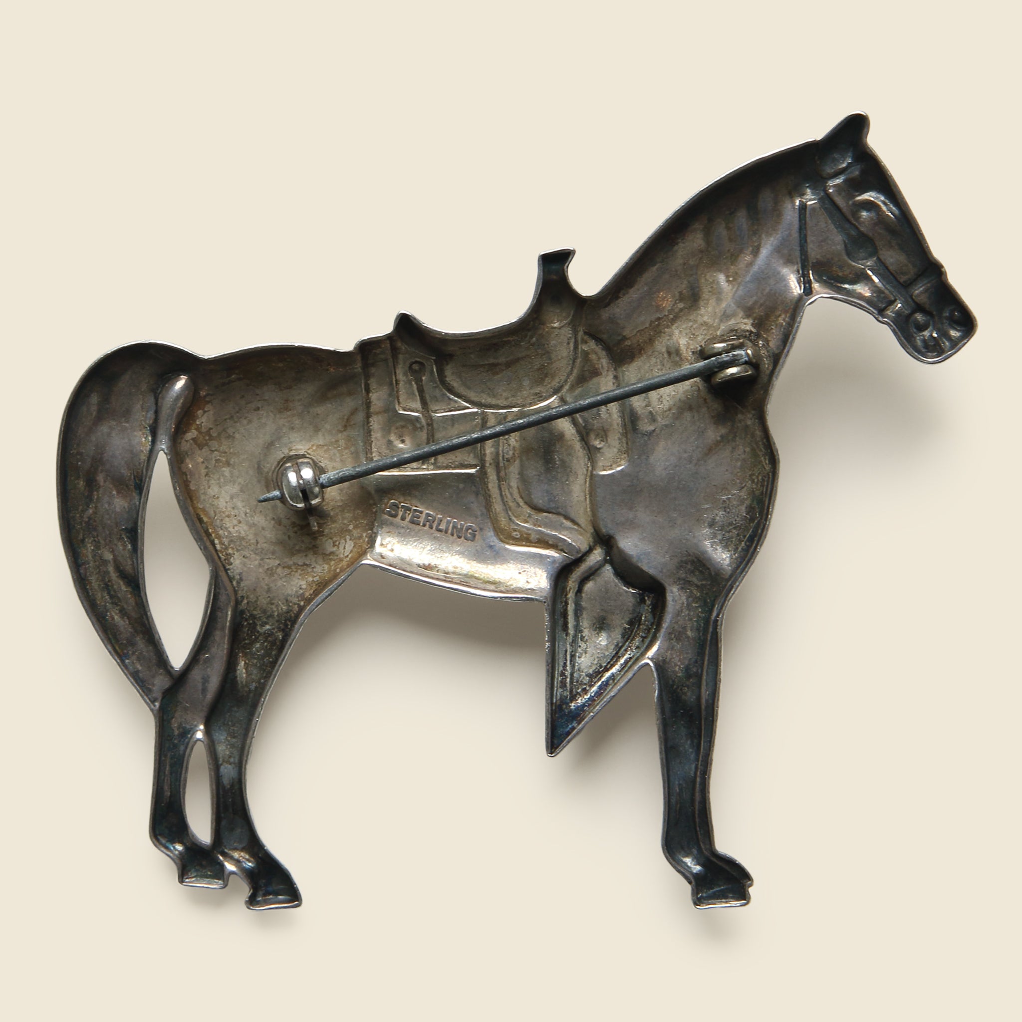 
                          Sterling Silver Horse Pin - Vintage - STAG Provisions - One &amp; Done - Miscellaneous
                        