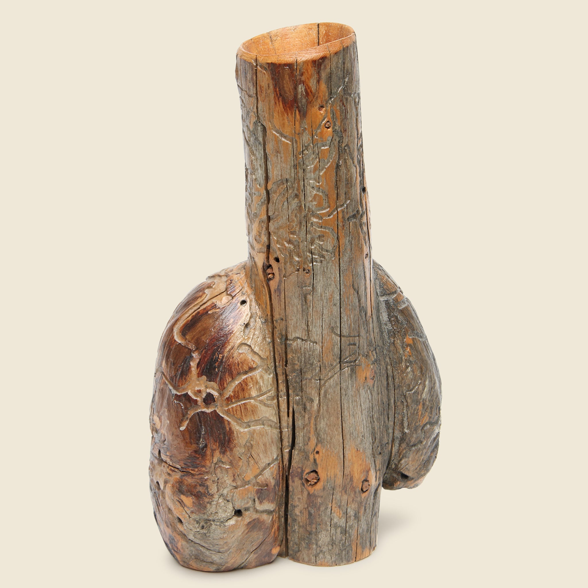 Wooden Vessel - Vintage - STAG Provisions - One & Done - Furniture