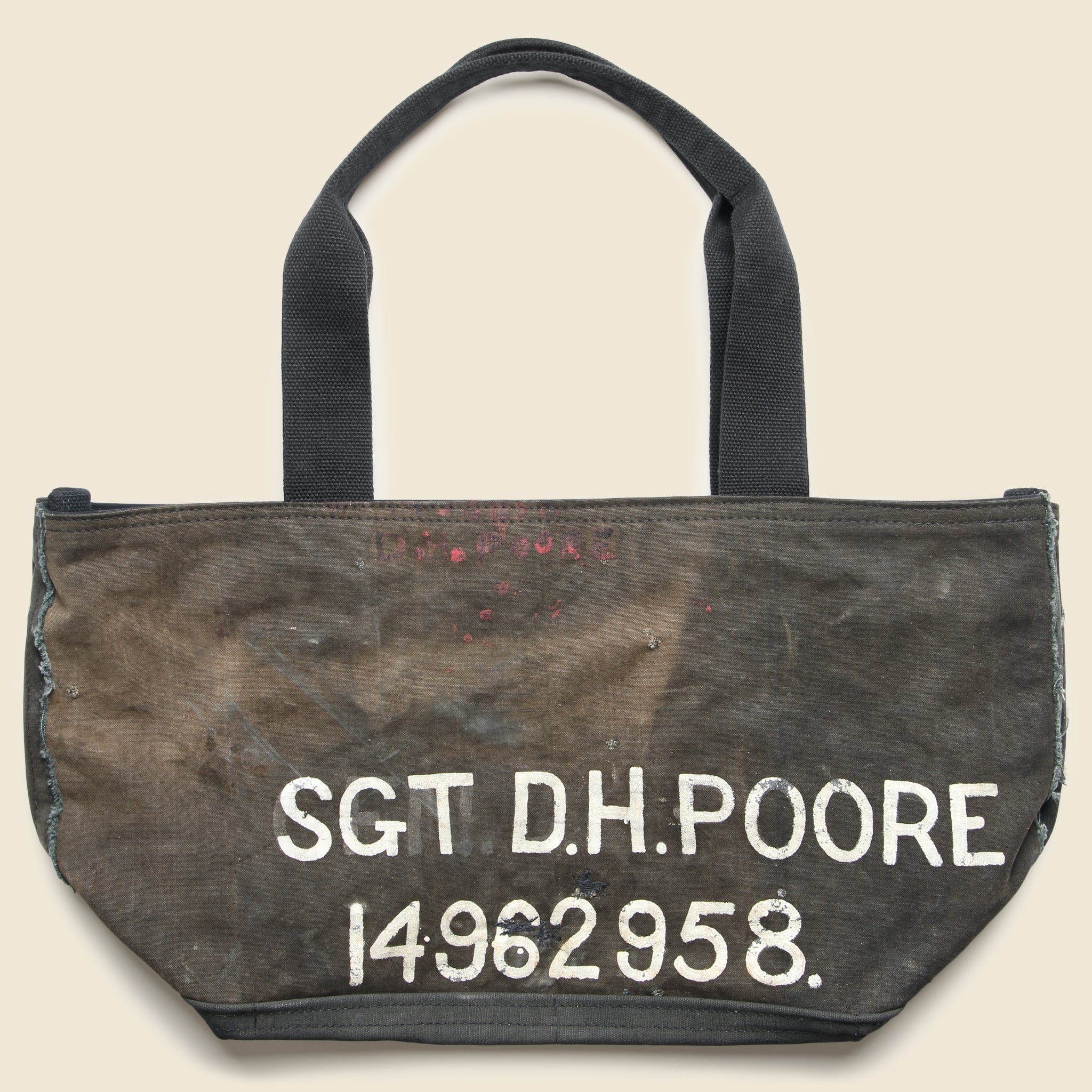 Upcycled Tote Bag - Black - Vintage - STAG Provisions - One & Done - Accessories & Jewelry