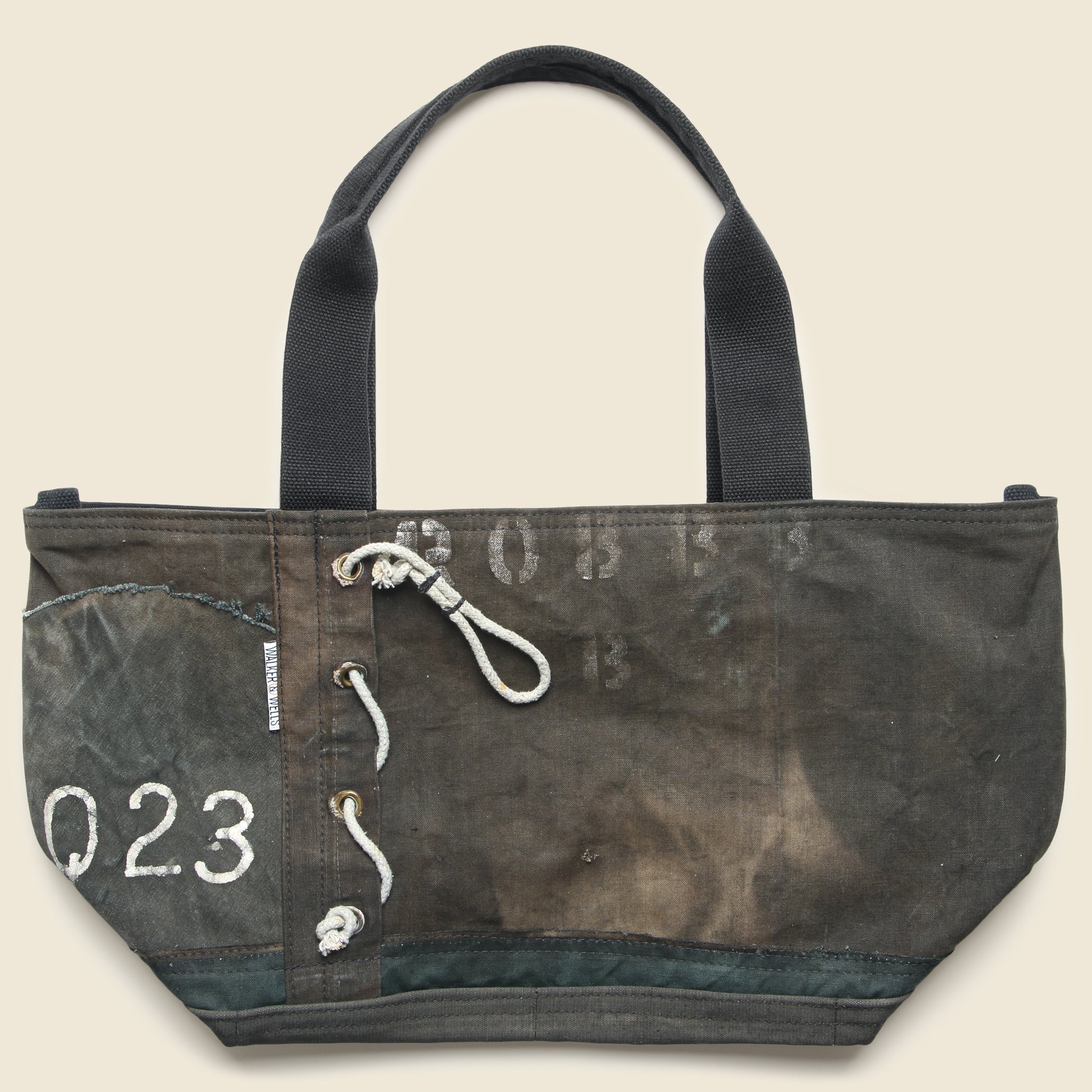 Upcycled Tote Bag - Black - Vintage - STAG Provisions - One & Done - Accessories & Jewelry