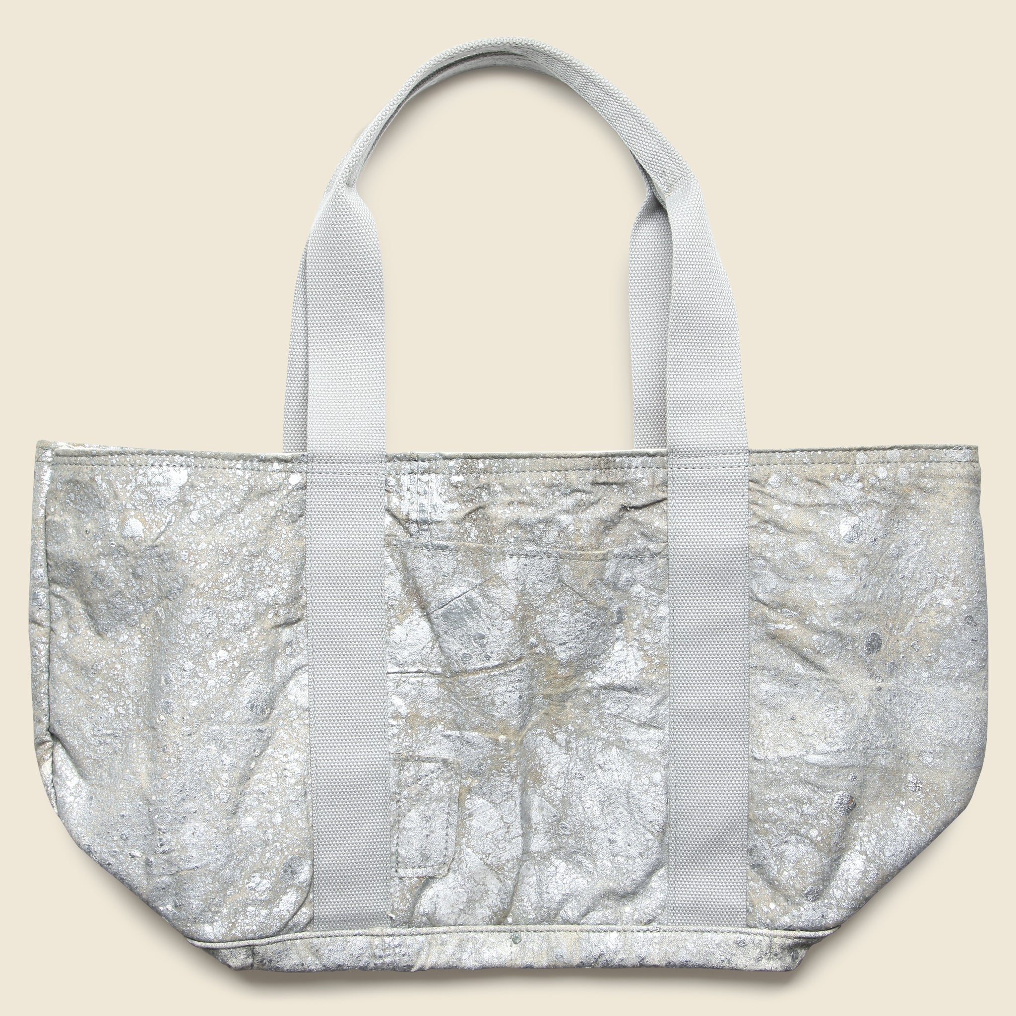 Upcycled Tote Bag - Silver - Vintage - STAG Provisions - One & Done - Accessories & Jewelry