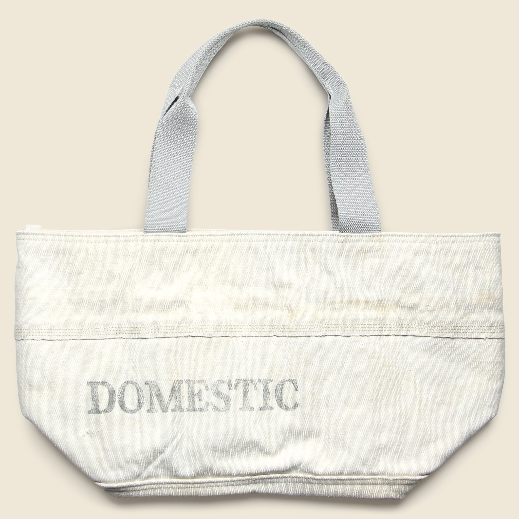 Upcycled Tote Bag - White - Vintage - STAG Provisions - One & Done - Accessories & Jewelry