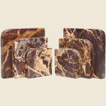 Red Jasper Stacked Bookends - Vintage - STAG Provisions - One & Done - Furniture