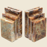 Vintage Alabaster Bookends - Vintage - STAG Provisions - One & Done - Furniture