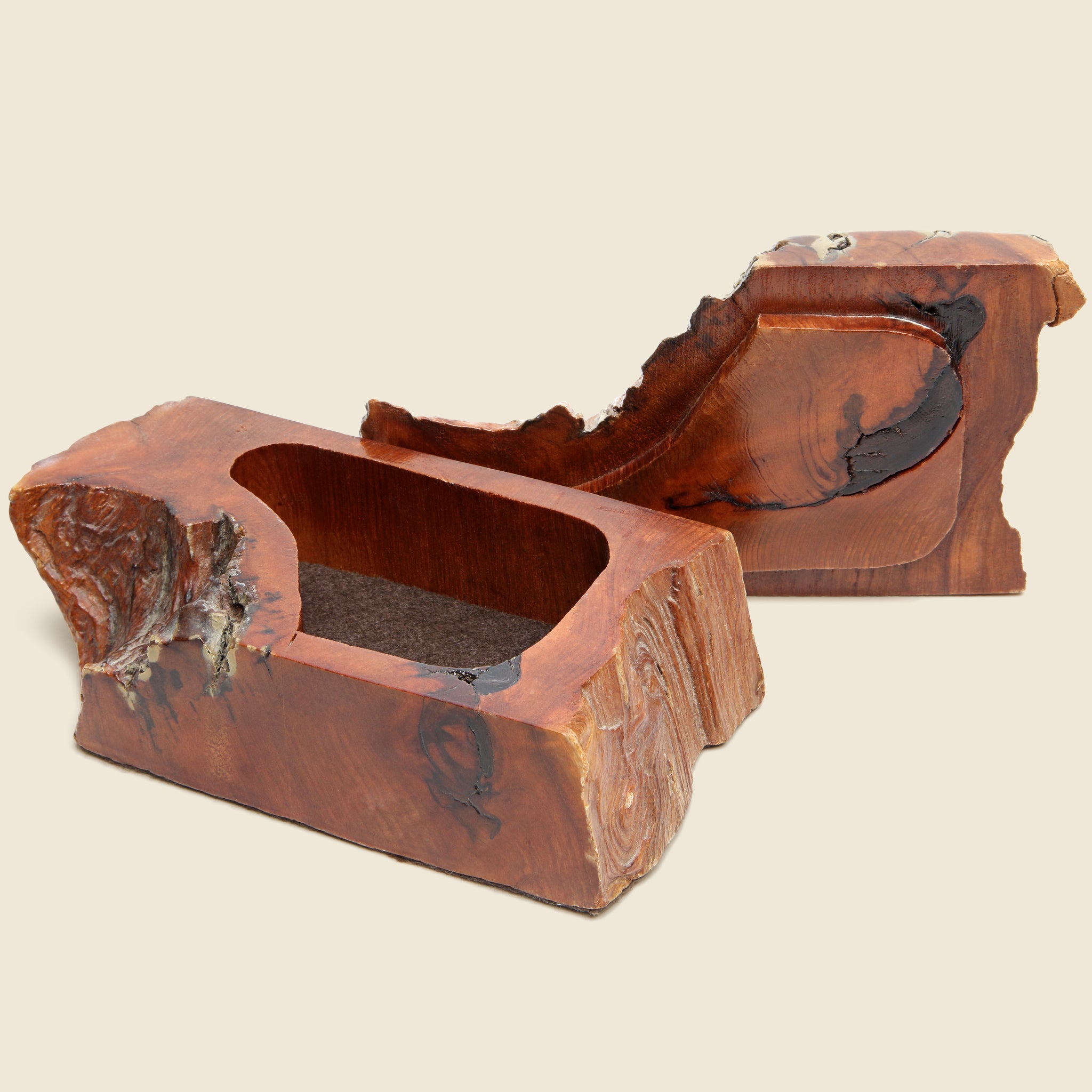 
                          Raw Edge Wooden Stash Box - Vintage - STAG Provisions - One &amp; Done - Furniture
                        