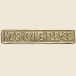 No Smoking Please - Vintage - STAG Provisions - One & Done - Miscellaneous