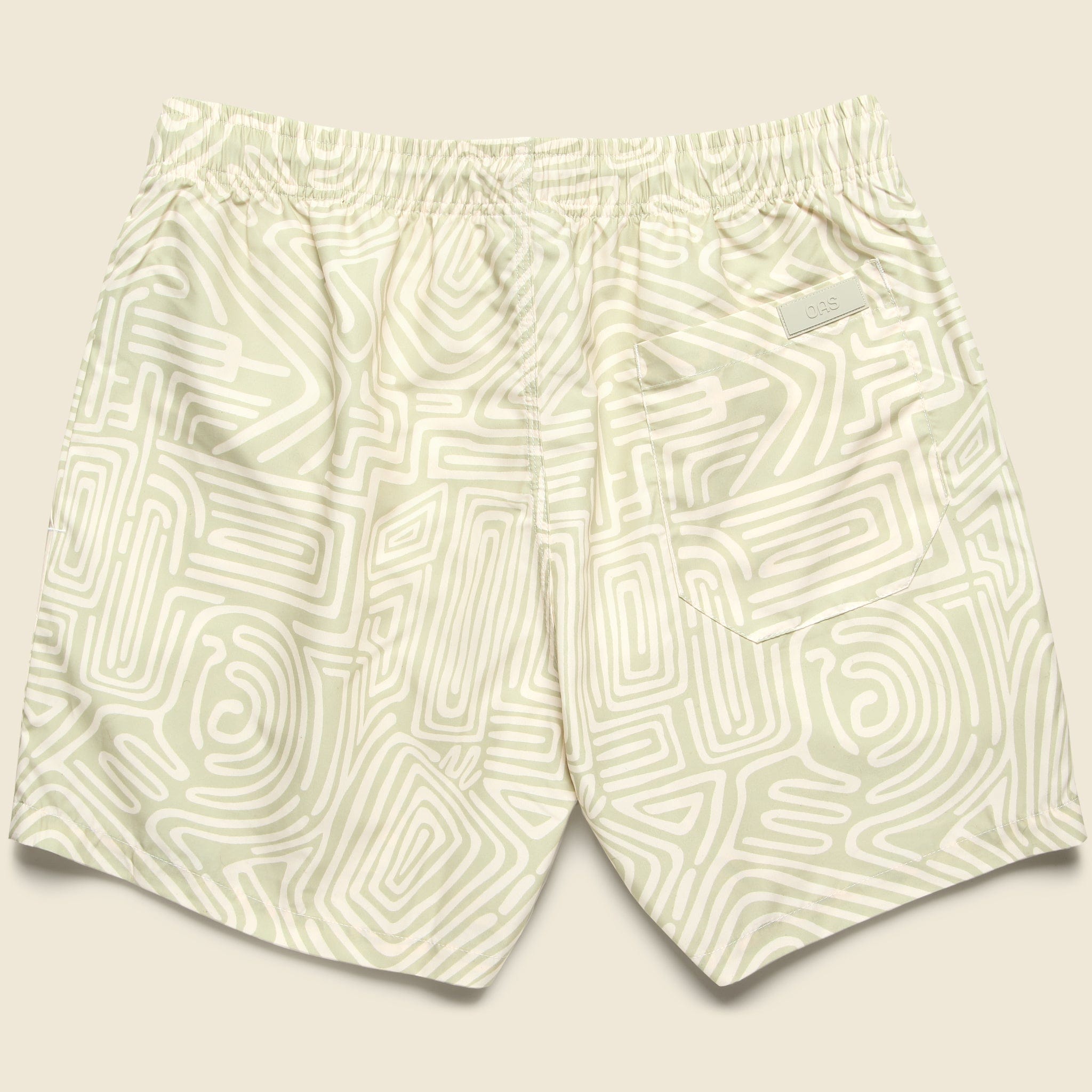 
                          5" Swim Trunks - Cream Golconda - OAS - STAG Provisions - Shorts - Swim
                        