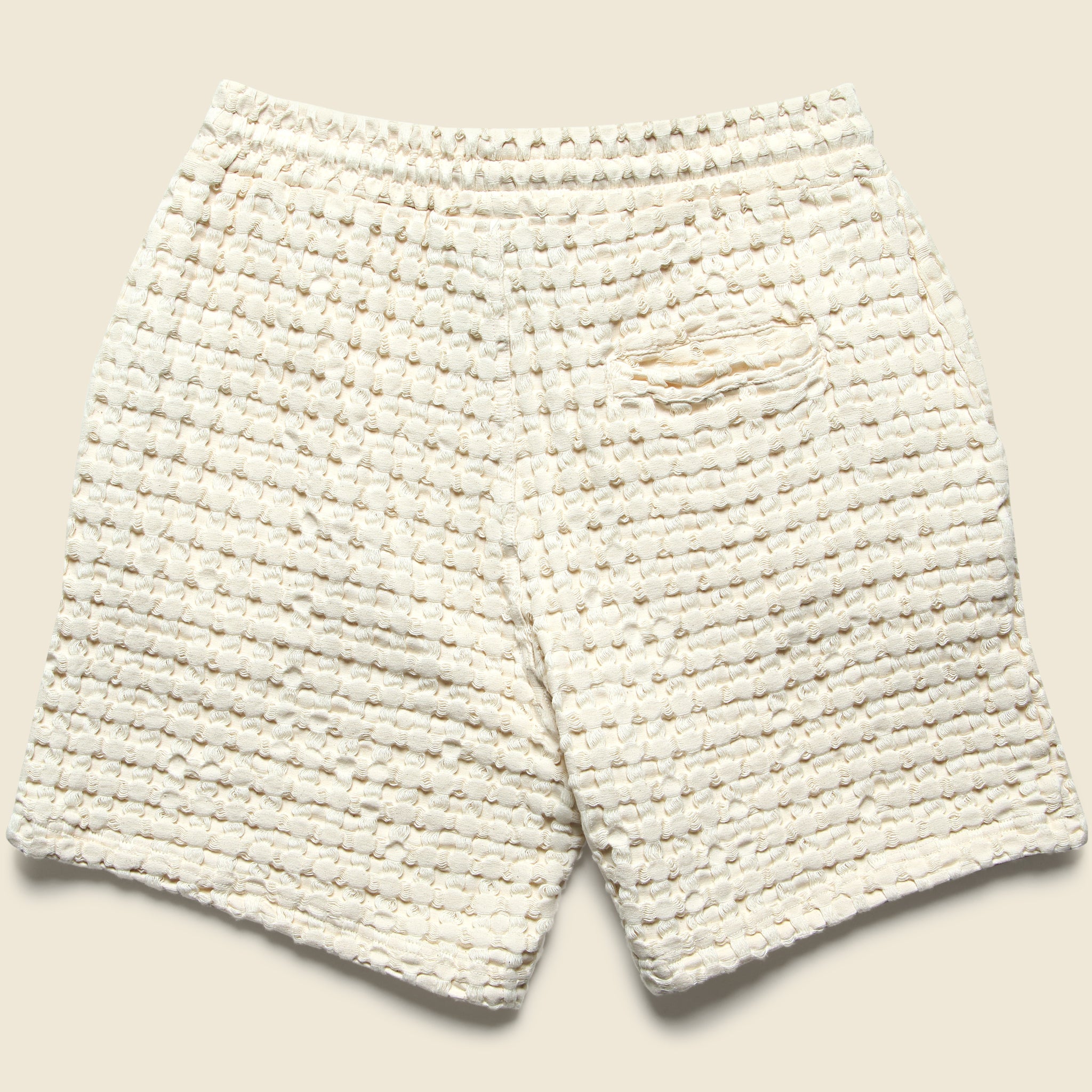 
                          5.5" Porto Waffle Shorts - Ecru - OAS - STAG Provisions - Shorts - Lounge
                        