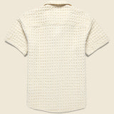 Waffle Terry Shirt - Ecru - OAS - STAG Provisions - Tops - S/S Knit