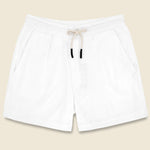 Solid Terry Shorts - White - OAS - STAG Provisions - Shorts - Lounge