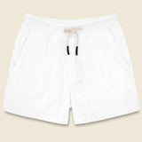 Solid Terry Shorts - White - OAS - STAG Provisions - Shorts - Lounge