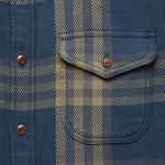 Blanket Shirt - Marine Fox Creek Plaid - Outerknown - STAG Provisions - Tops - L/S Woven - Plaid
