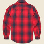 Blanket Shirt - Safety Red Overlook Plaid - Outerknown - STAG Provisions - Tops - L/S Woven - Plaid