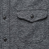 Blanket Shirt - Black Jaspe Blanket - Outerknown - STAG Provisions - Tops - L/S Woven - Solid