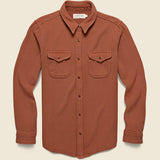 Chroma Blanket Shirt - Copper - Outerknown - STAG Provisions - Tops - L/S Woven - Solid