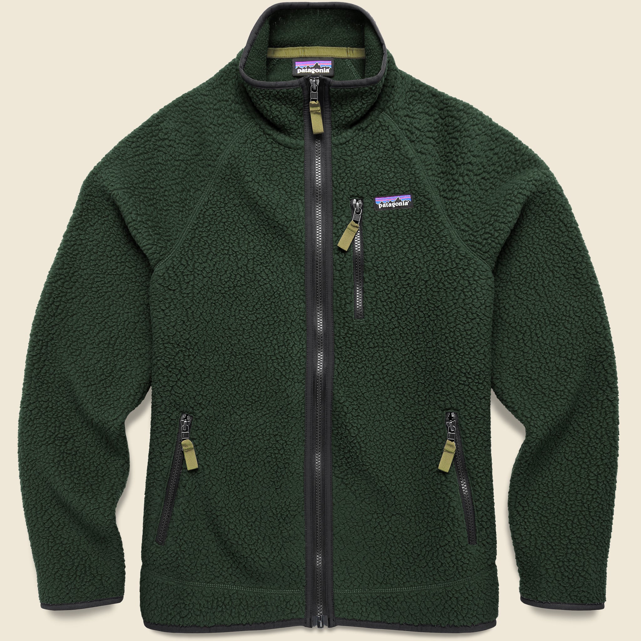 Retro Pile Jacket - Old Growth Green - Patagonia - STAG Provisions - Outerwear - Coat / Jacket