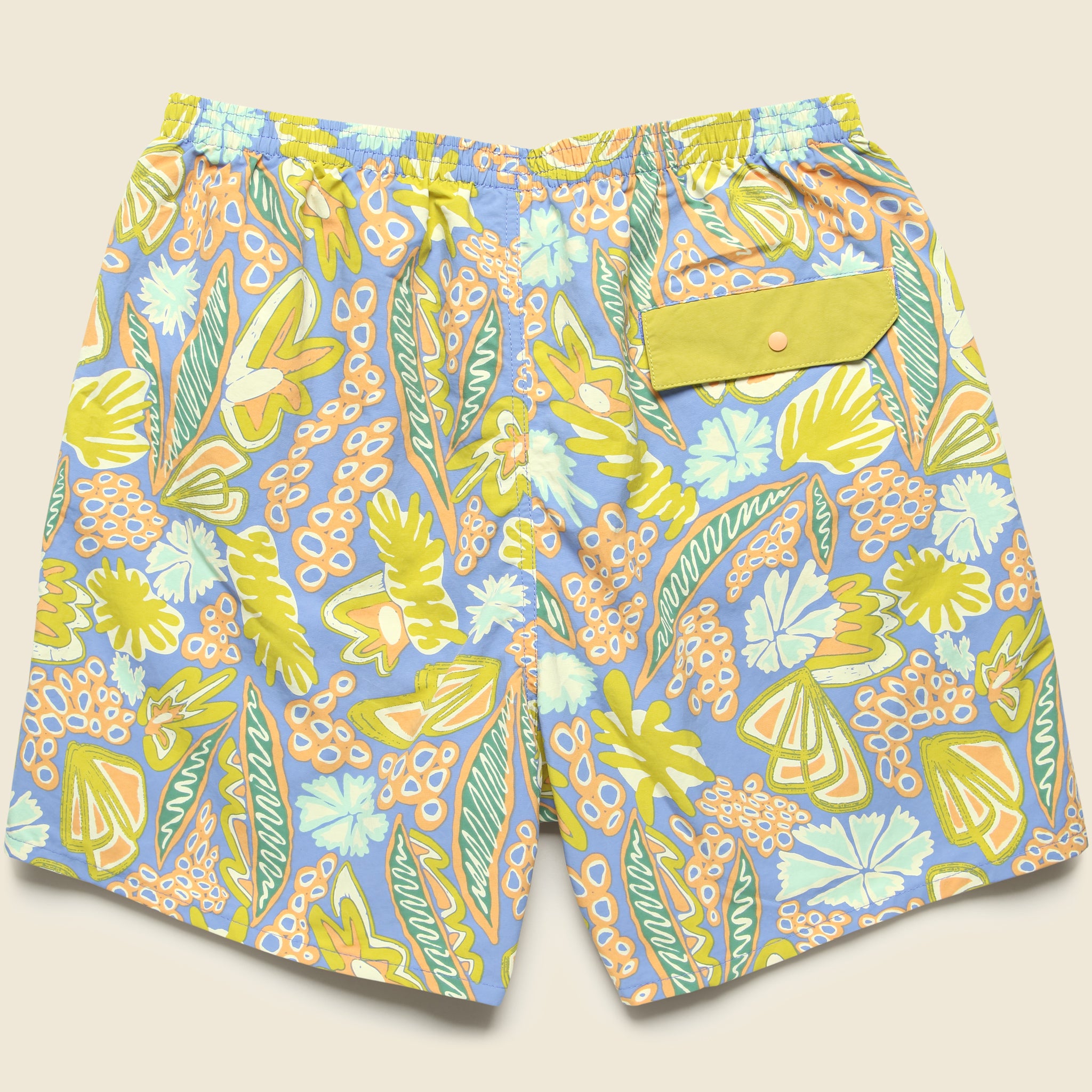 
                          5" Baggies Shorts - Flourish Abundant Blue - Patagonia - STAG Provisions - Shorts - Swim
                        