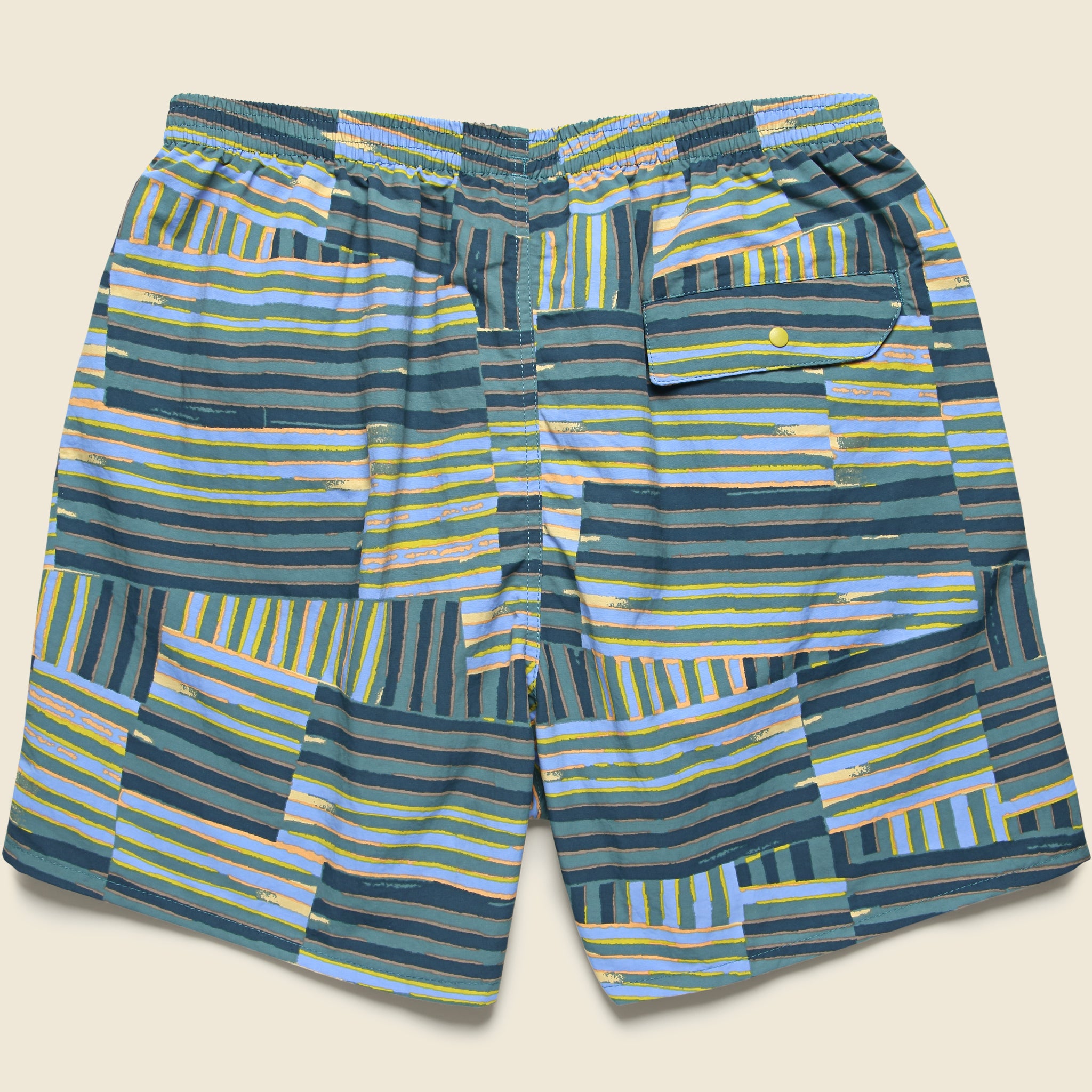 
                          5" Baggies Shorts - Quilty Fitz Wetland Blue - Patagonia - STAG Provisions - Shorts - Swim
                        