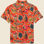 Tidal Threads Camp Shirt - Wrasse Pollinator Orange - Patagonia - STAG Provisions - Tops - S/S Woven - Other Pattern