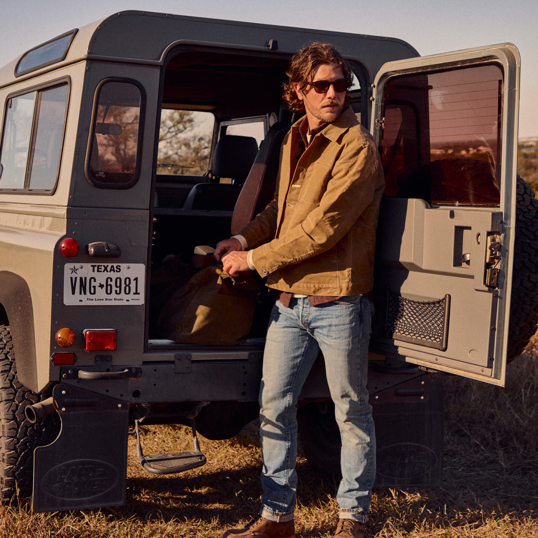 Supply Jacket - Blanket Lined Waxed Tan Ridgeline - Rogue Territory - STAG Provisions - Outerwear - Coat / Jacket