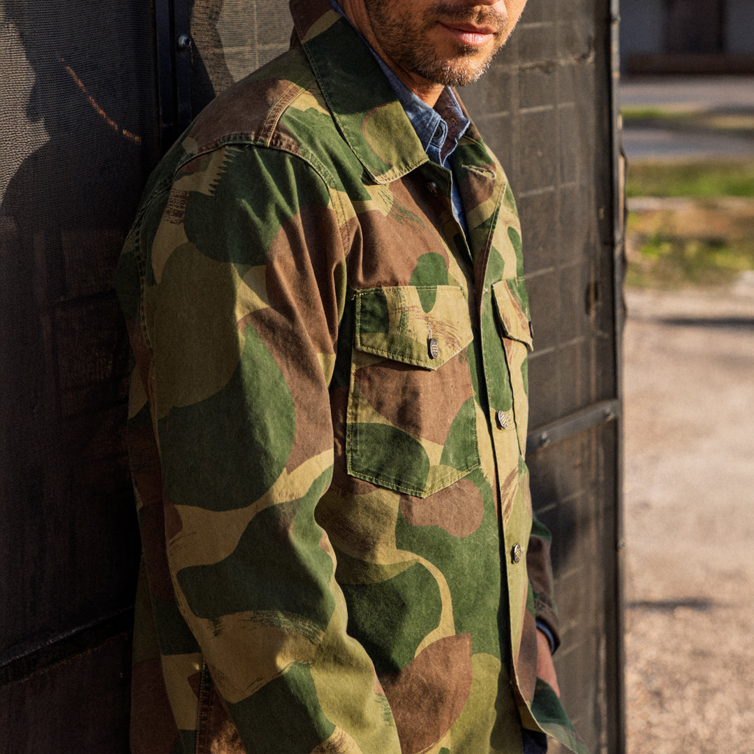 
                          Regiment Overshirt - Camo - RRL - STAG Provisions - Tops - L/S Woven - Overshirt
                        