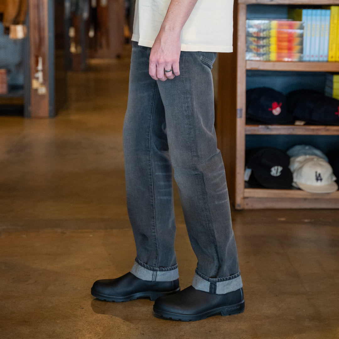 Straight Fit Jean - Dusty Black - RRL - STAG Provisions - Pants - Denim
