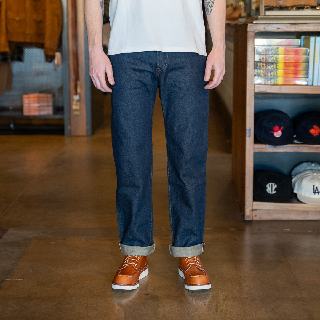 
                          Straight Fit Jean - Once Washed - RRL - STAG Provisions - Pants - Denim
                        