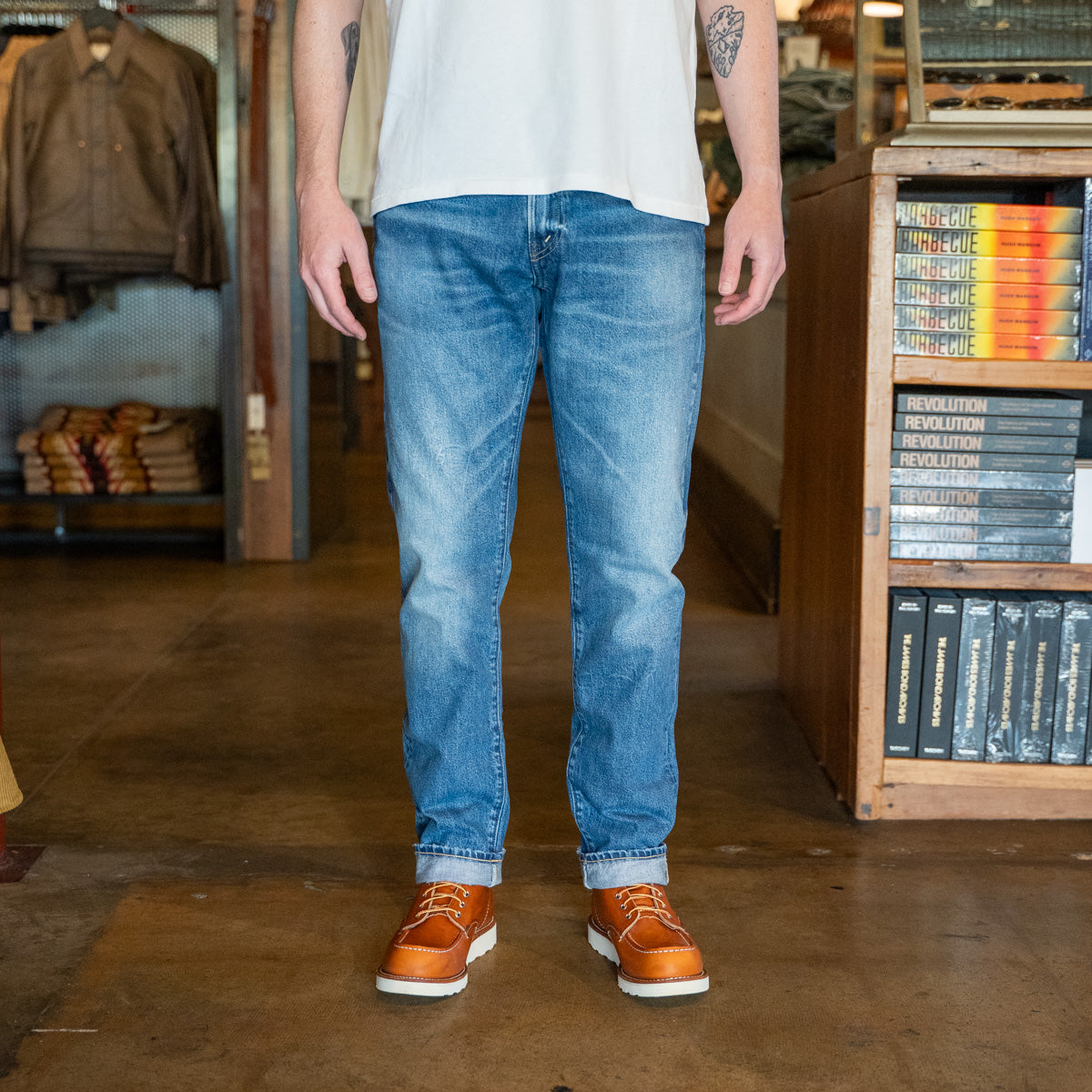 
                          Slim Fit Jean - Daws Wash - RRL - STAG Provisions - Pants - Denim
                        