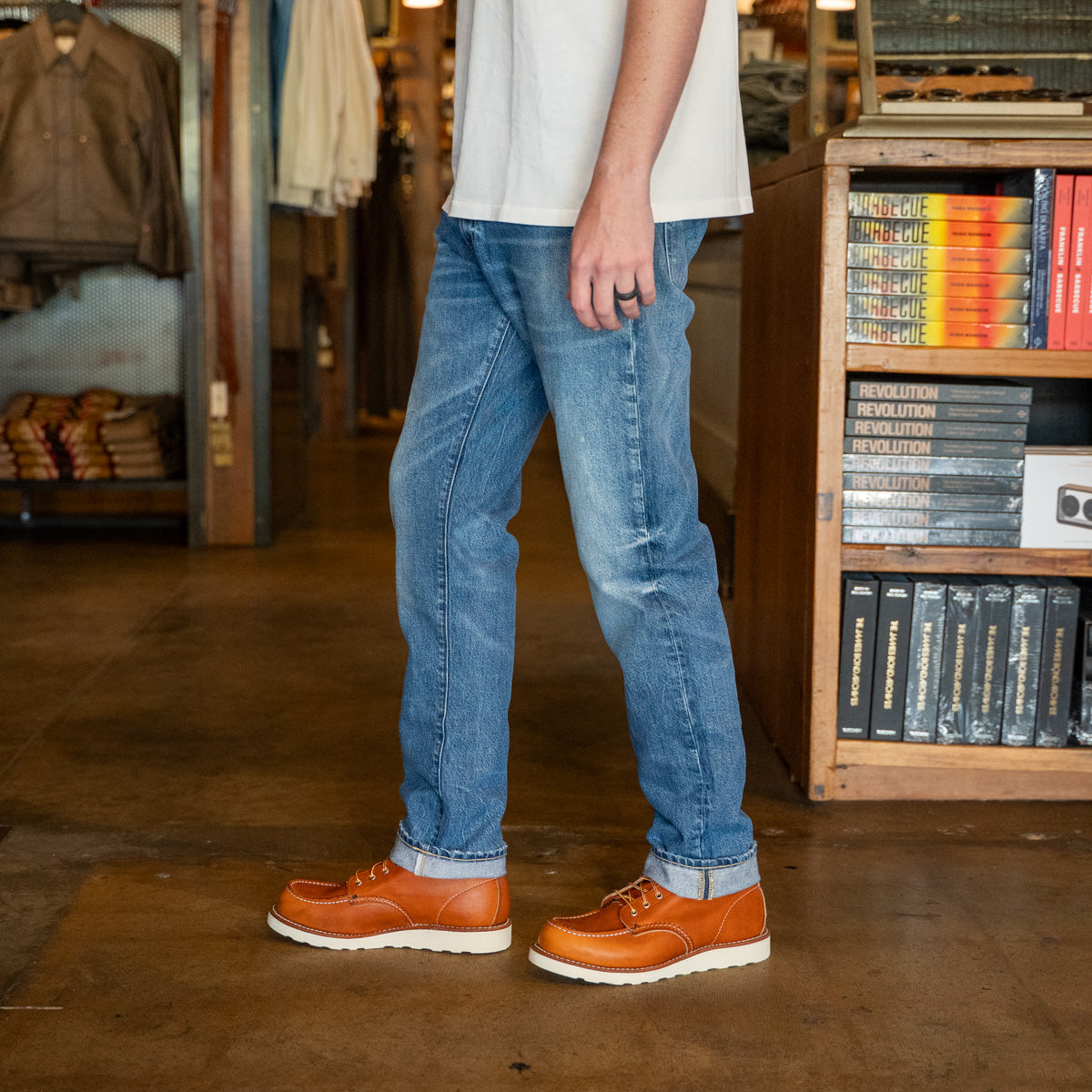 
                          Slim Fit Jean - Daws Wash - RRL - STAG Provisions - Pants - Denim
                        