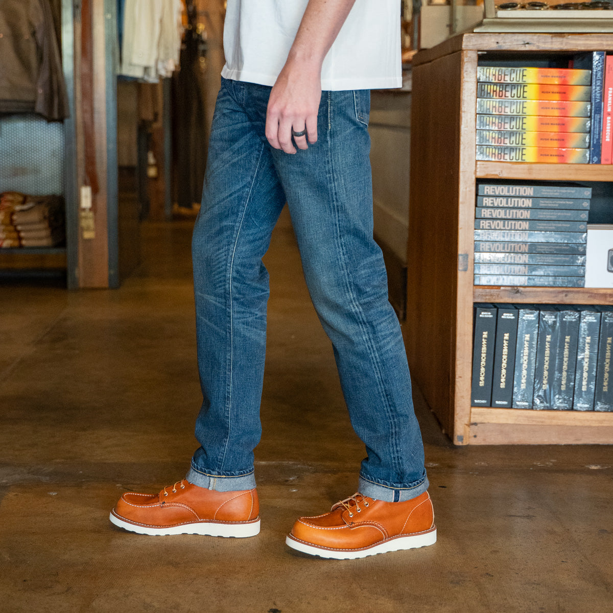 
                          Slim Fit Jean - Ridgecrest Wash - RRL - STAG Provisions - Pants - Denim
                        