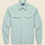 Classic Western Shirt - Green - Polo Ralph Lauren - STAG Provisions - Tops - L/S Woven - Plaid