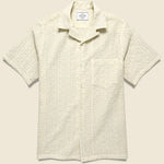 Piros Camp Shirt - White - Portuguese Flannel - STAG Provisions - Tops - S/S Woven - Other Pattern