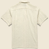 Piros Camp Shirt - White - Portuguese Flannel - STAG Provisions - Tops - S/S Woven - Other Pattern
