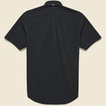 Atlantico Seersucker Shirt - Black - Portuguese Flannel - STAG Provisions - Tops - S/S Woven - Seersucker