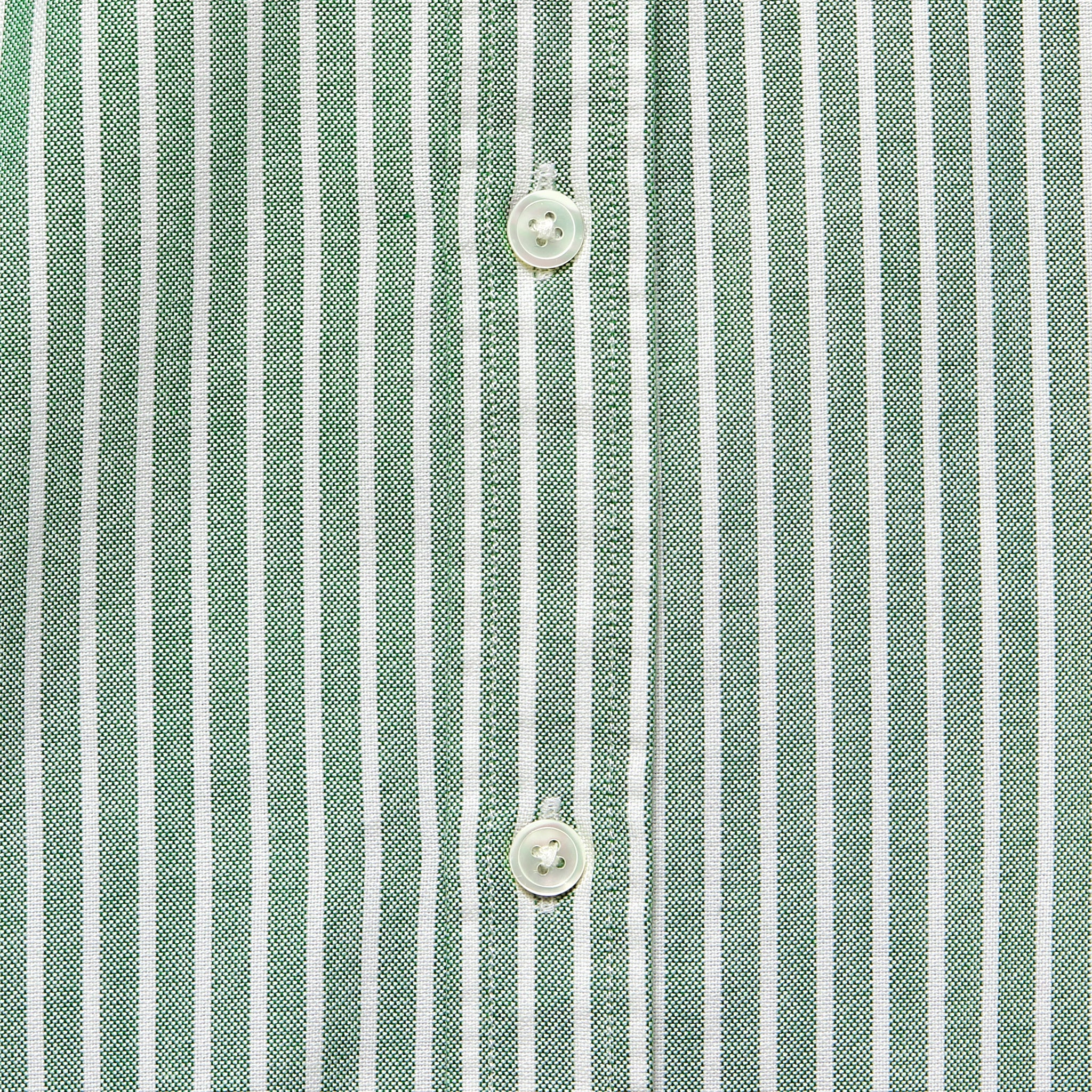 
                          Belavista Oxford Shirt - Green Stripe - Portuguese Flannel - STAG Provisions - Tops - L/S Woven - Stripe
                        