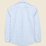 Belavista Brushed Oxford Shirt - Blue Stripe - Portuguese Flannel - STAG Provisions - Tops - L/S Woven - Stripe