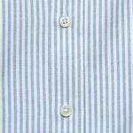 Belavista Brushed Oxford Shirt - Blue Stripe - Portuguese Flannel - STAG Provisions - Tops - L/S Woven - Stripe