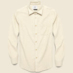 Flannel Teca Shirt - Ecru - Portuguese Flannel - STAG Provisions - Tops - L/S Woven - Solid