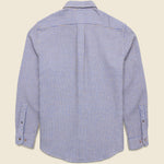 Pied Poule Shirt - Blue - Portuguese Flannel - STAG Provisions - Tops - L/S Woven - Other Pattern