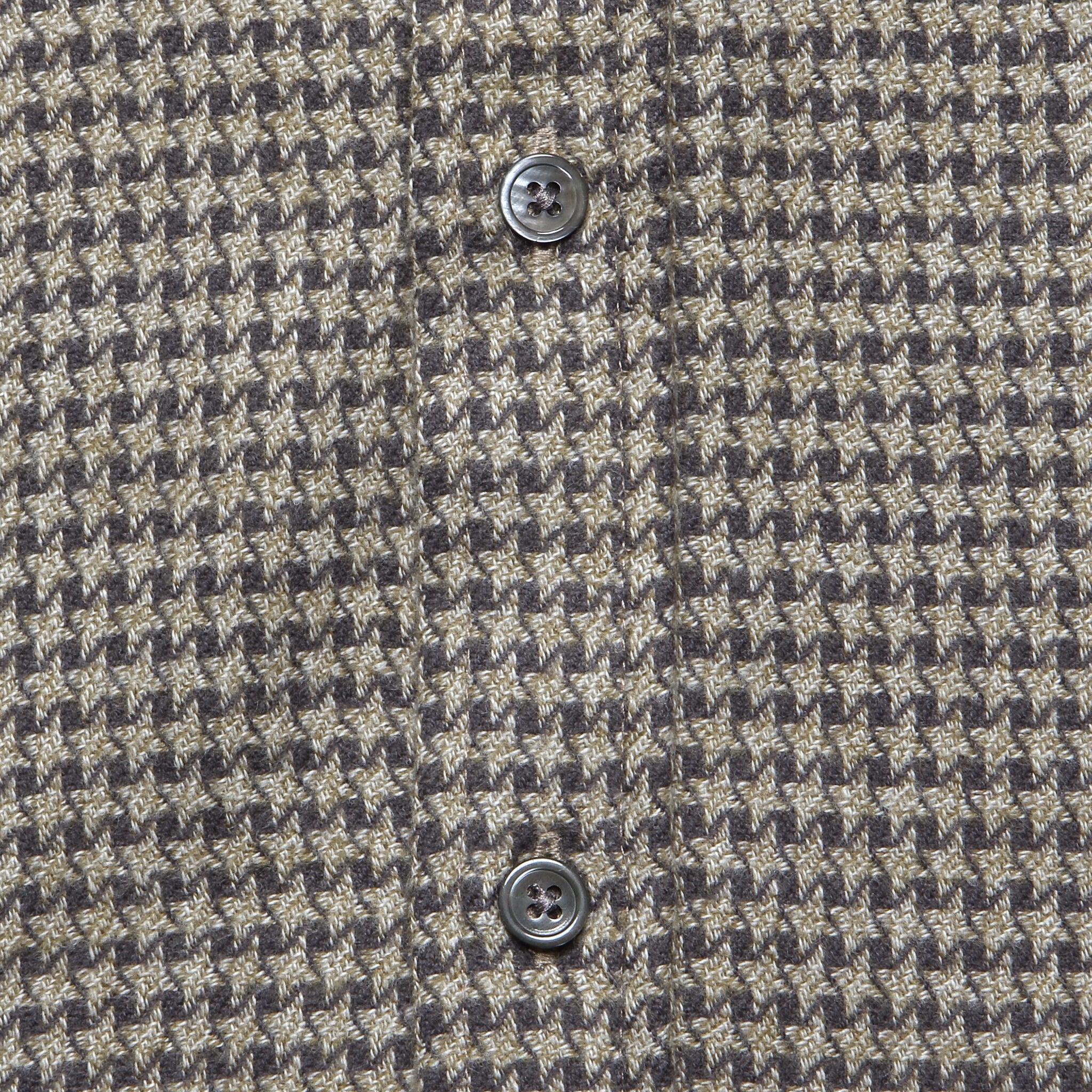Pied Poule Shirt - Charcoal - Portuguese Flannel - STAG Provisions - Tops - L/S Woven - Other Pattern